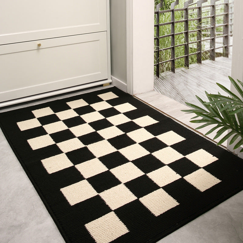 Nordic Home Floor Mat Home Dirty-resistant Porch CarpetProduct information:
 


 Material: 
 polyester
  


 Shape: Square
 
 Pattern: stripes, geometric patterns, squares
 
 Colors: Monet, Morocco, Parker Entry Pad, CheNordic Home Floor Mat Home Dirty-resistant Porch Carpet