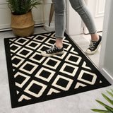 Nordic Home Floor Mat Home Dirty-resistant Porch CarpetProduct information:
 


 Material: 
 polyester
  


 Shape: Square
 
 Pattern: stripes, geometric patterns, squares
 
 Colors: Monet, Morocco, Parker Entry Pad, CheNordic Home Floor Mat Home Dirty-resistant Porch Carpet