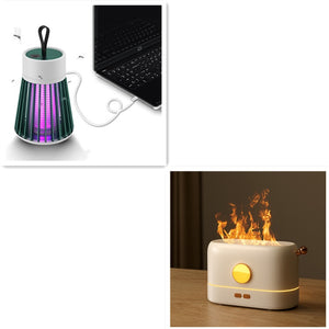 Simulation Flame Usb Humidifier Home Desktop Fragrance Diffuser - Mekel’s Elegant Interior Store