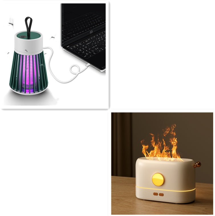 Simulation Flame Usb Humidifier Home Desktop Fragrance Diffuser - Mekel’s Elegant Interior Store