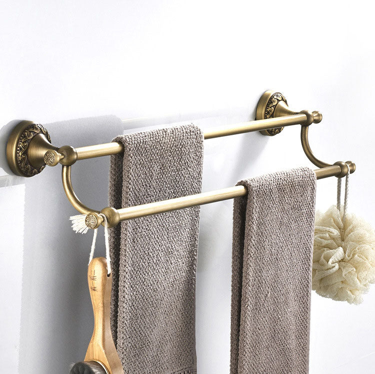 Towel Rack Bathroom Pendant Copper Material European Retro Antique BatProduct Information:
 


 Surface treatment: antique drawing process
 
 Material: Copper
 
 Weight: 5-20kg
 
 Main material: all copper
 
 Forming process: gravity cTowel Rack Bathroom Pendant Copper Material European Retro Antique Bathroom Towel Rack