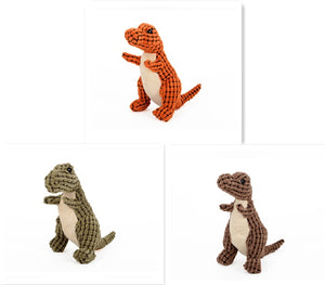 Dinosaur Pet Toys Giant Dogs Pets Interactive Dog Toys For Large Dogs Chew Toys Chihuahua Plush Stuffing Squeakers