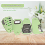 Kitchen Gadget Set 6 Slicing Knife Peeler Multifunctional Mashed Garlic Slicer Household Kitchen Tool Bottle Opener - Mekel’s Elegant Interior Store