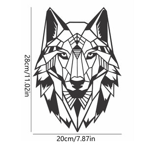 Natural Minimalist Wall Art Wall DecorationProduct information:
 
 Color: wolf head, deer head
 
 Material Type: Metal
 
 Material: Iron
 
 Style: modern simplicity
 
 Category: Geometry


Packing list: 

WalNatural Minimalist Wall Art Wall Decoration