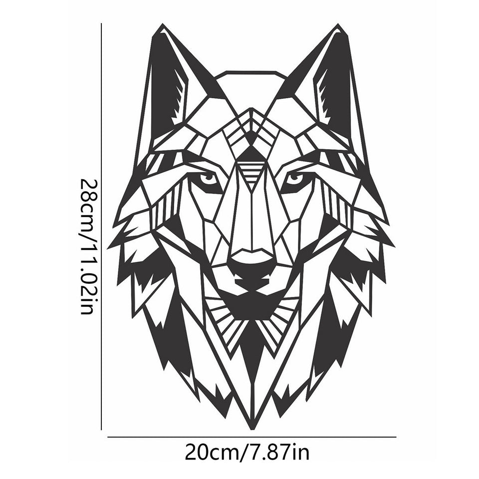 Natural Minimalist Wall Art Wall DecorationProduct information:
 
 Color: wolf head, deer head
 
 Material Type: Metal
 
 Material: Iron
 
 Style: modern simplicity
 
 Category: Geometry


Packing list: 

WalNatural Minimalist Wall Art Wall Decoration