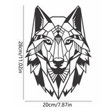 Natural Minimalist Wall Art Wall DecorationProduct information:
 
 Color: wolf head, deer head
 
 Material Type: Metal
 
 Material: Iron
 
 Style: modern simplicity
 
 Category: Geometry


Packing list: 

WalNatural Minimalist Wall Art Wall Decoration