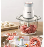 Household Electric Multi-function Small Vegetable Chopper Blender Cooking Machine - Mekel’s Elegant Interior Store