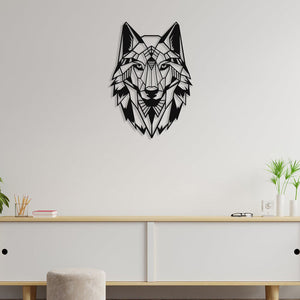 Natural Minimalist Wall Art Wall DecorationProduct information:
 
 Color: wolf head, deer head
 
 Material Type: Metal
 
 Material: Iron
 
 Style: modern simplicity
 
 Category: Geometry


Packing list: 

WalNatural Minimalist Wall Art Wall Decoration