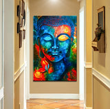 God Buddha Wall Art Canvas  Modern Buddha Canvas Art Paintings On The Wall Canvas Pictures Buddhism Posters Wall Decor - Mekel’s Elegant Interior Store