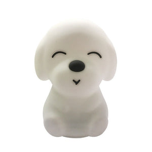 Silicone dog table lamp - Mekel’s Elegant Interior Store