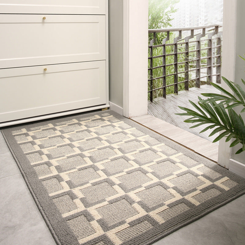 Nordic Home Floor Mat Home Dirty-resistant Porch CarpetProduct information:
 


 Material: 
 polyester
  


 Shape: Square
 
 Pattern: stripes, geometric patterns, squares
 
 Colors: Monet, Morocco, Parker Entry Pad, CheNordic Home Floor Mat Home Dirty-resistant Porch Carpet