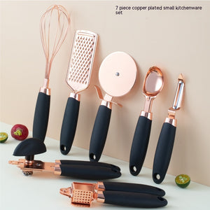 Kitchen Household Peeler Gadget Copper Plating Set - Mekel’s Elegant Interior Store