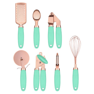 Kitchen Household Peeler Gadget Copper Plating Set - Mekel’s Elegant Interior Store