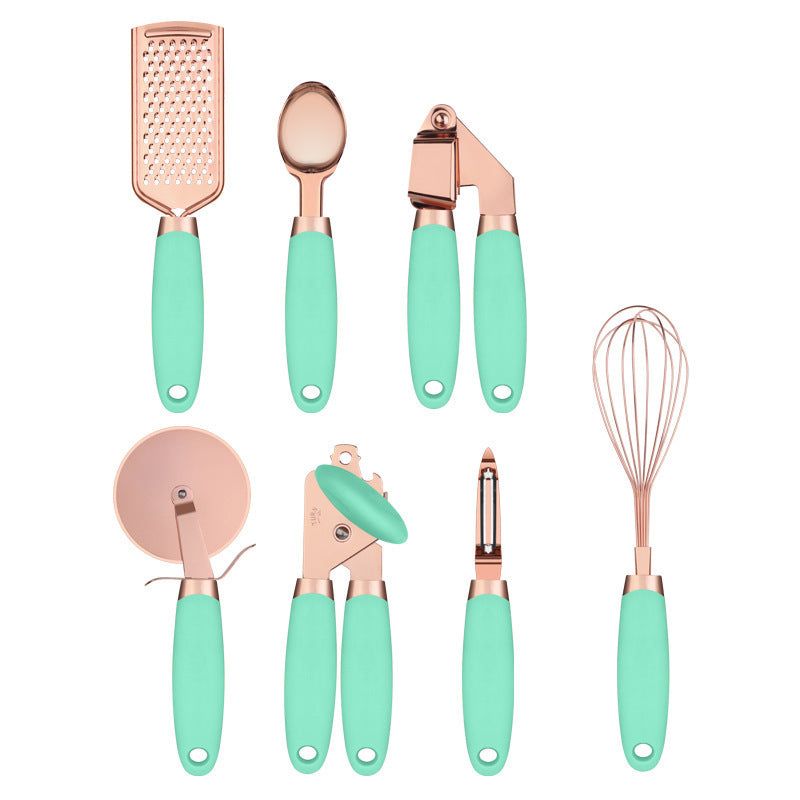 Kitchen Household Peeler Gadget Copper Plating Set - Mekel’s Elegant Interior Store