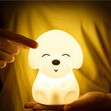 Silicone dog table lamp - Mekel’s Elegant Interior Store