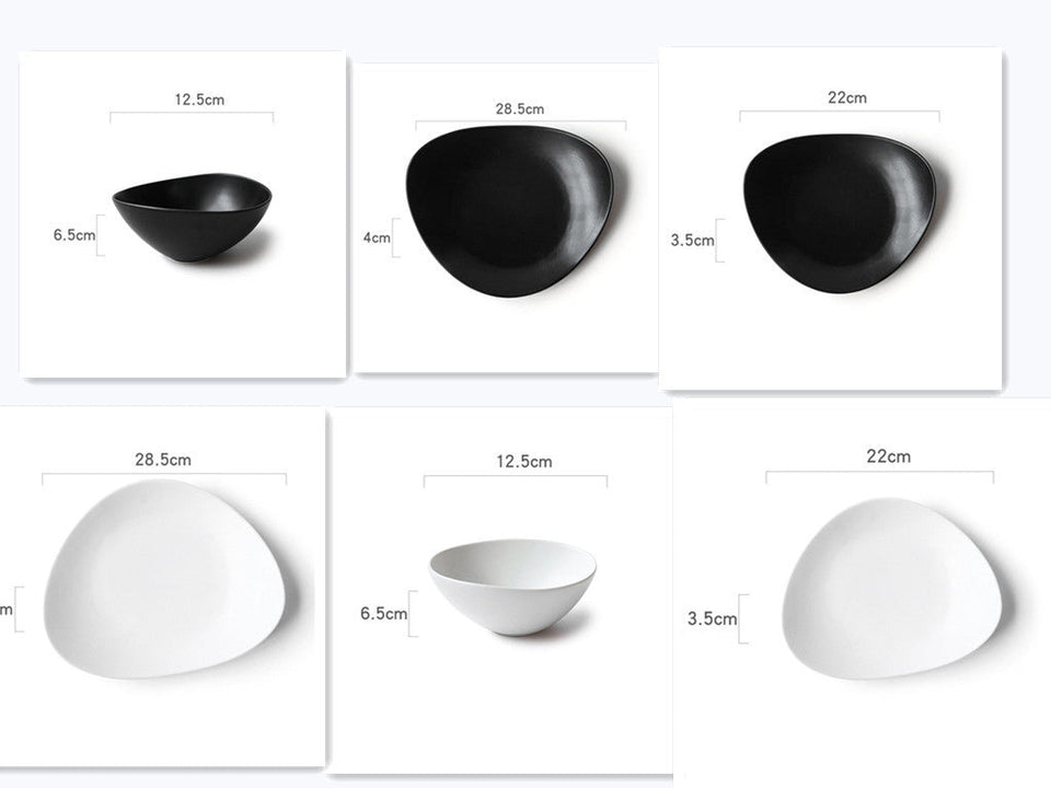 Ceramic Japanese Bowls Are Beautiful And Cute. Irregular Household 5-iProduct information:


 Material: Ceramic
 
 Weight: about 600g


 
 Features:
 


 Use. Maintenance
 
 1. Porcelain, if you put it in the dishwasher, please select Ceramic Japanese Bowls