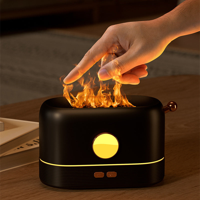 Simulation Flame Usb Humidifier Home Desktop Fragrance Diffuser - Mekel’s Elegant Interior Store