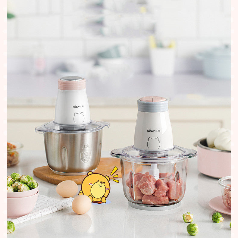 Household Electric Multi-function Small Vegetable Chopper Blender Cooking Machine - Mekel’s Elegant Interior Store