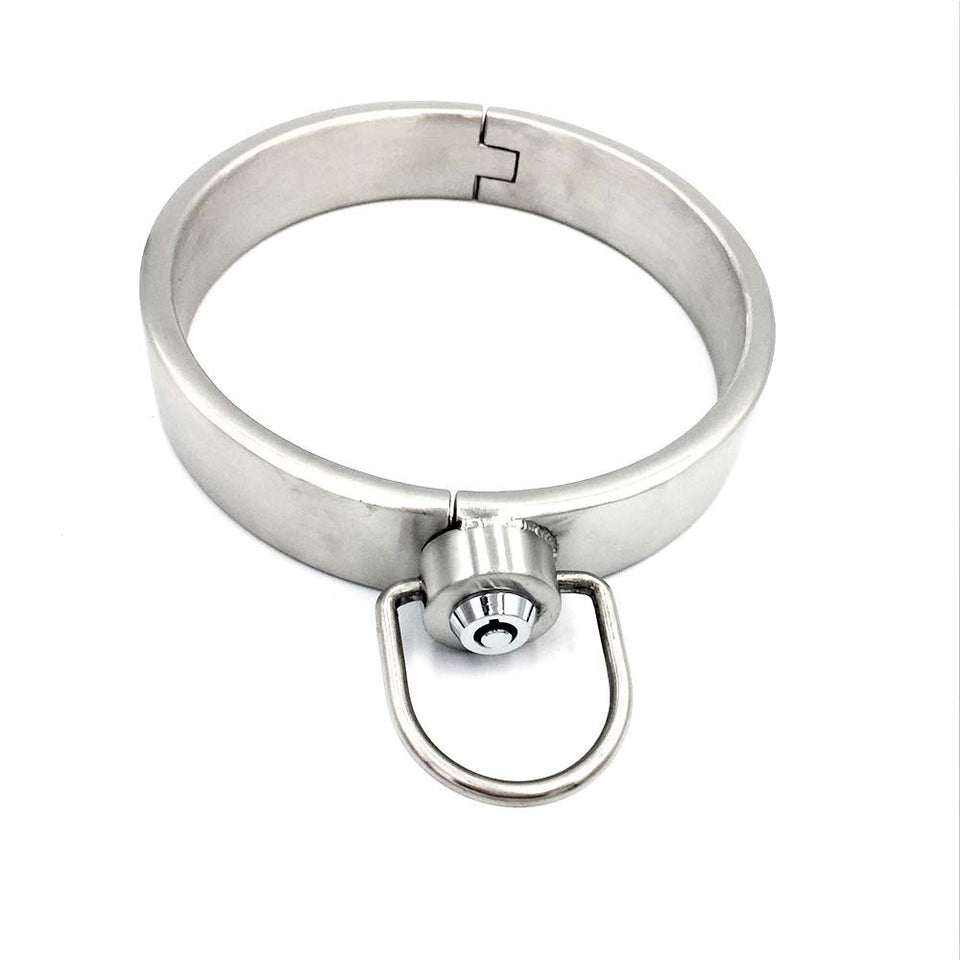 Simple Push-on Stainless Steel Collar With Lock Collar Restraint