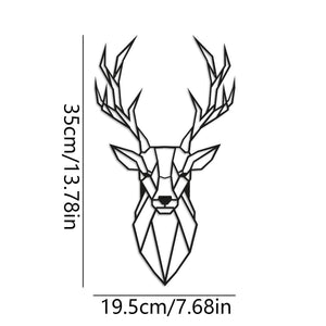 Natural Minimalist Wall Art Wall DecorationProduct information:
 
 Color: wolf head, deer head
 
 Material Type: Metal
 
 Material: Iron
 
 Style: modern simplicity
 
 Category: Geometry


Packing list: 

WalNatural Minimalist Wall Art Wall Decoration